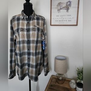 NWT KAVU LORENZO FLANNEL